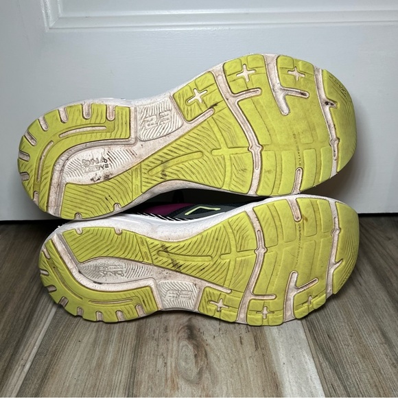 Brooks Adrenaline GTS 23 Black, Gunmetal and Sharp Green, Women’s 11.5 Medium - Picture 8 of 12